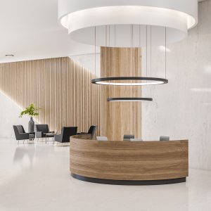 Reception and lobby renovation